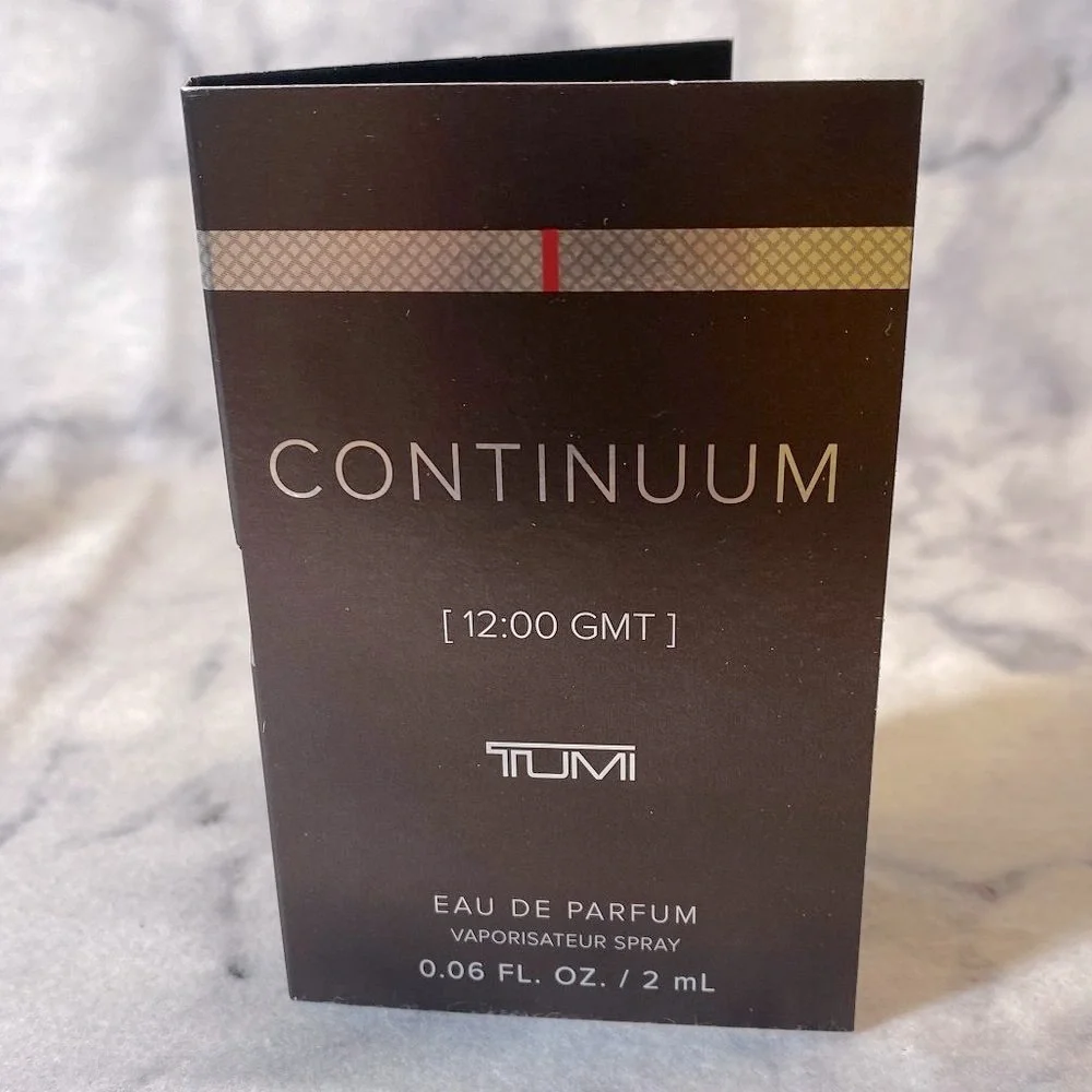 Lot of 5 TUMI Men Set,Continuum Kinetic Atlas Awaken Unwind-5x2ml,0.06oz-5pc-NEW